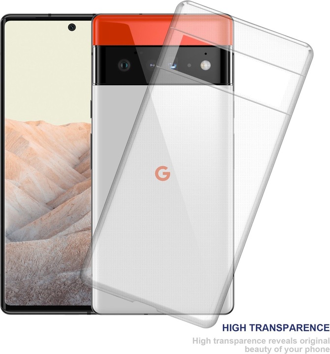 Produktbild Cadorabo TPU Ultra Slim AIR Hülle (Google Pixel 6 Pro)