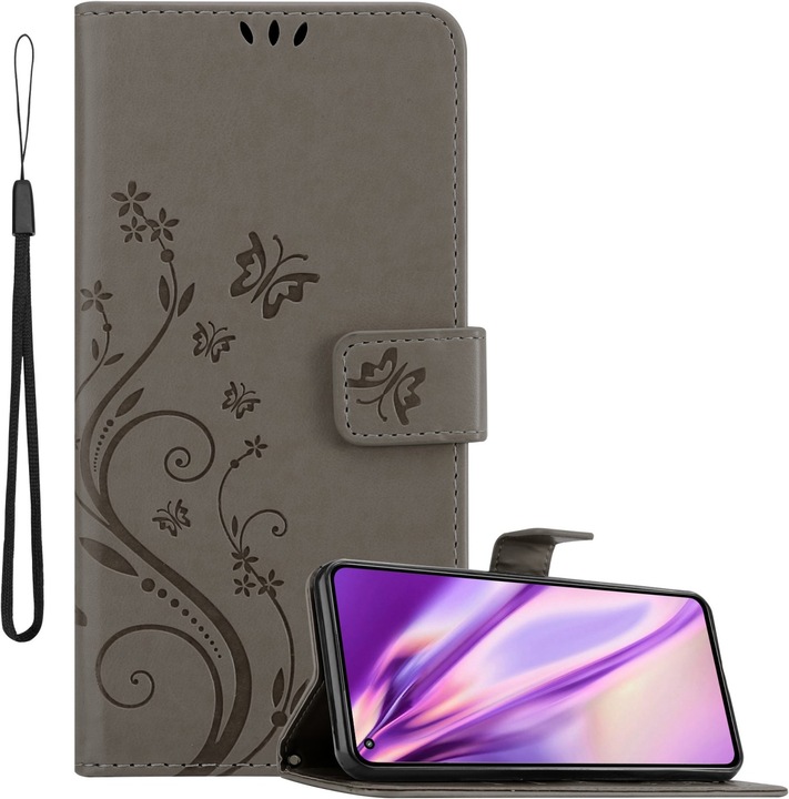 Actual product image Cadorabo Flower Book cover (Xiaomi Mi 11 Lite, Xiaomi Mi 11 Lite 5G, Xiaomi Mi 11 Lite 5G NE)