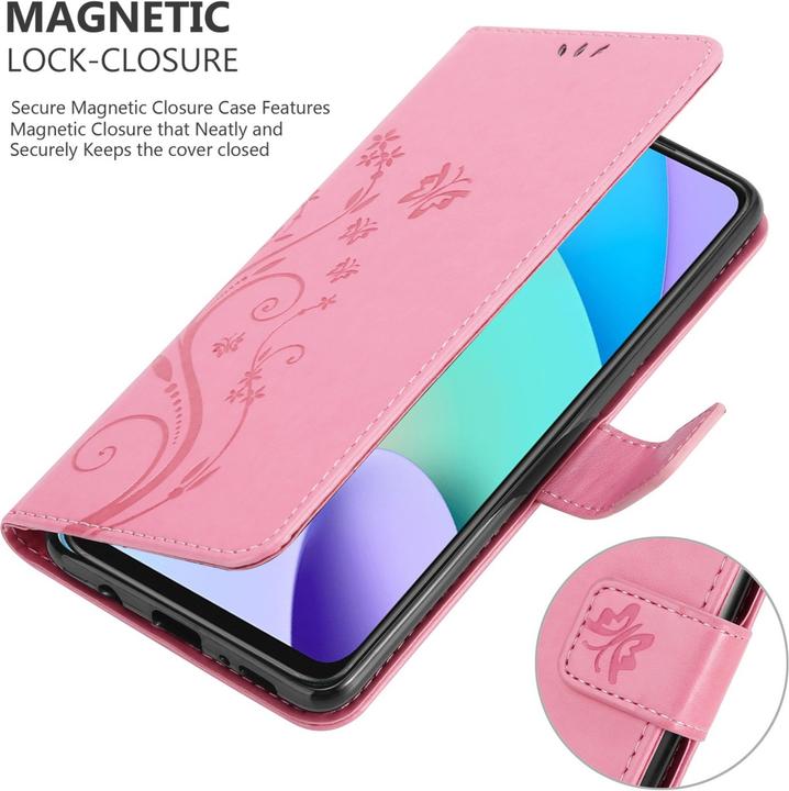 Immagine prodotto Cadorabo Copertina del libro a fiori (Xiaomi Redmi 10)