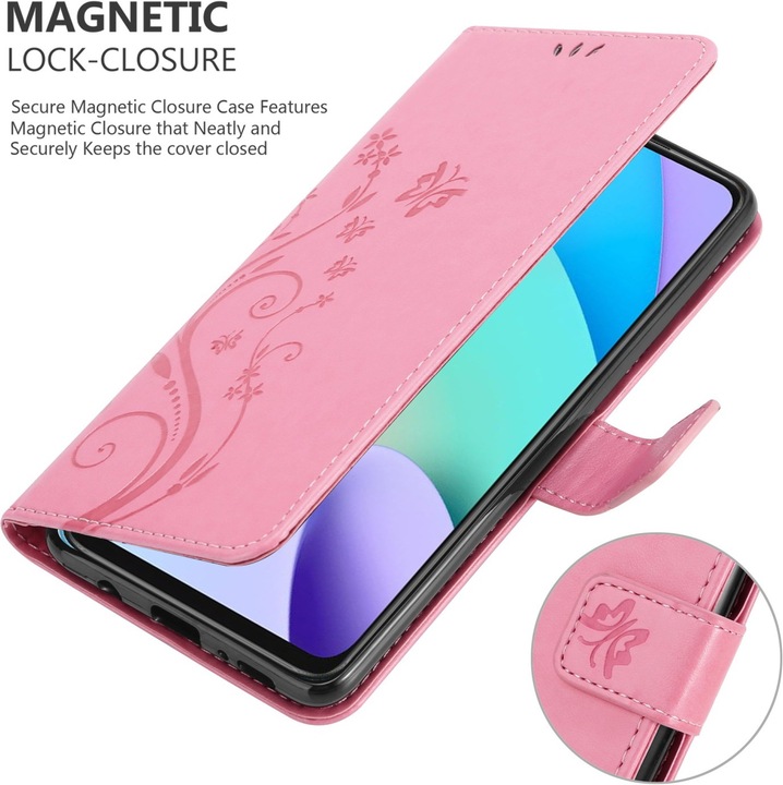 Produktbild Cadorabo Flower Book Hülle (Xiaomi Redmi 10)