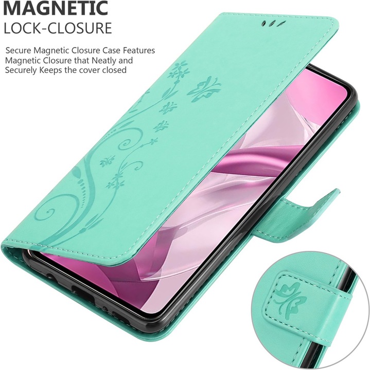 Actual product image Cadorabo Flower Book cover (Xiaomi Mi 11 Lite, Xiaomi Mi 11 Lite 5G)