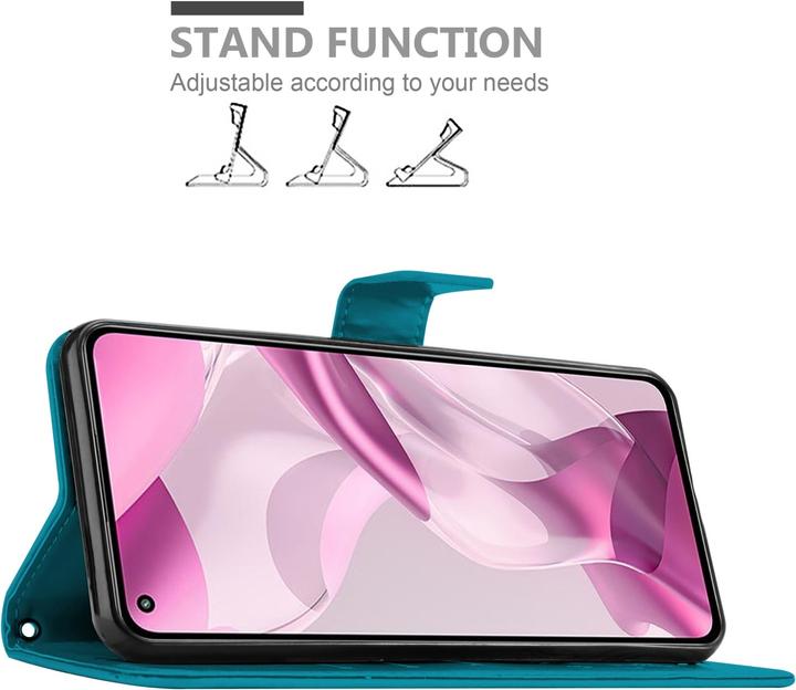 Image du produit Cadorabo Pochette Flower Book (Xiaomi Mi 11 Lite, Xiaomi Mi 11 Lite 5G)