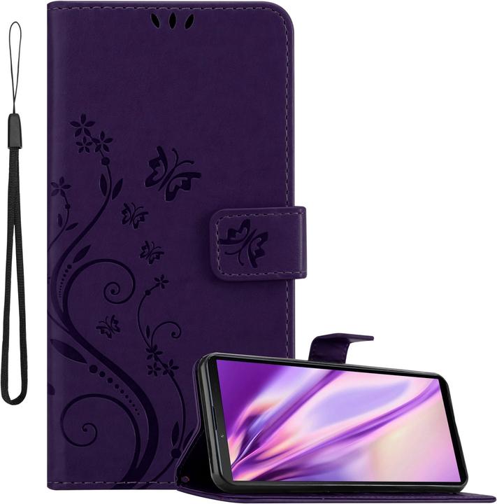 Floreale viola scuro