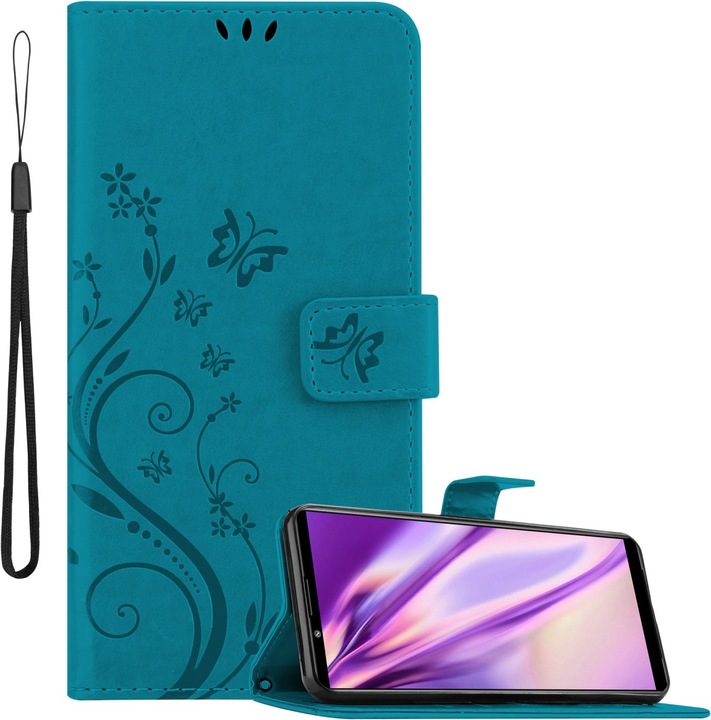 Floral Blau