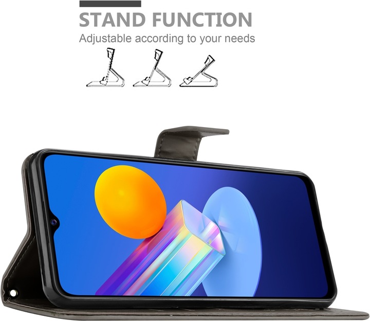 Actual product image Cadorabo Flower Book cover (Vivo Y72 5G, Vivo Y52s 5G)