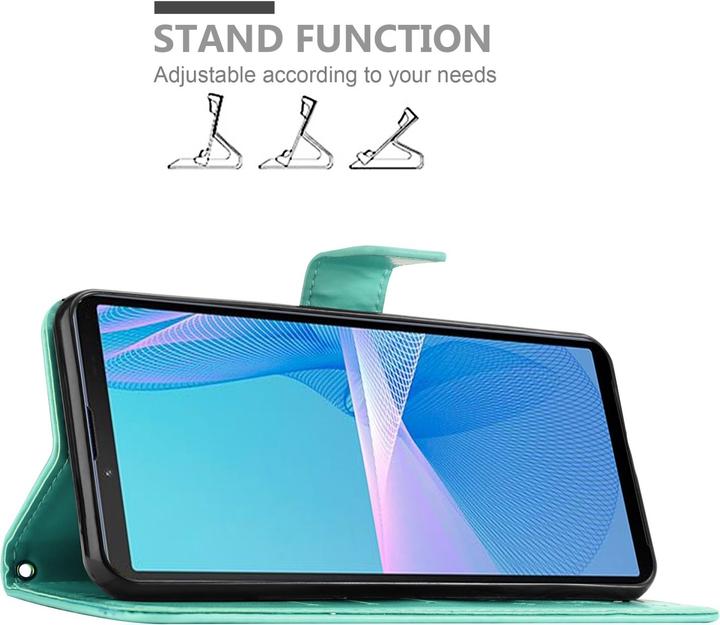 Immagine prodotto Cadorabo Copertina del libro a fiori (Sony Xperia 10 III)