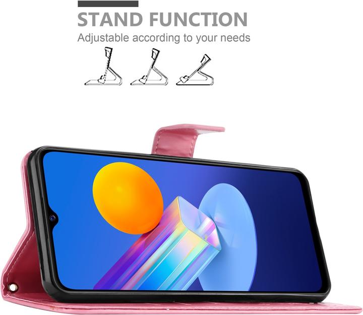 Actual product image Cadorabo Flower Book cover (Vivo Y52s 5G, Vivo Y72 5G)