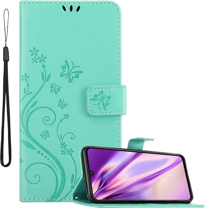 Floral turquoise