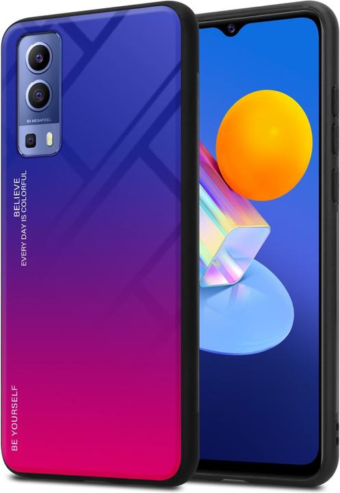 Immagine prodotto Cadorabo Manicotto per vetro in TPU a 2 colori (Vivo Y72 5G, Vivo Y52s 5G)