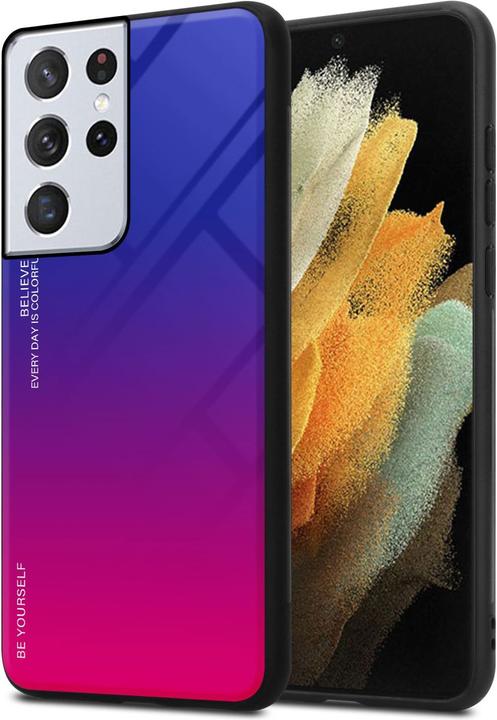 Immagine prodotto Cadorabo Manicotto per vetro in TPU a 2 colori (Samsung Galaxy S22 Ultra)