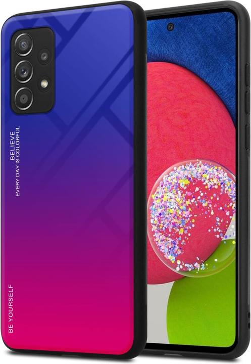 Immagine prodotto Cadorabo Manicotto per vetro in TPU a 2 colori (Samsung Galaxy A52, Samsung Galaxy A52 5G, Samsung Galaxy A52s 5G)
