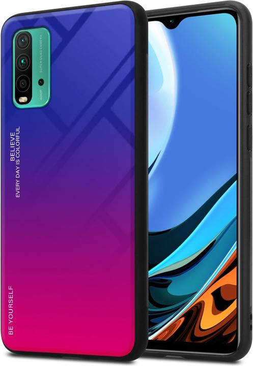 Immagine prodotto Cadorabo Manicotto per vetro in TPU a 2 colori (Xiaomi Poco M3, Xiaomi Redmi 9T)
