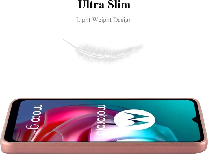 Produktbild Cadorabo TPU Matt Metallic Hülle (Motorola Moto G10, Motorola Moto G30)