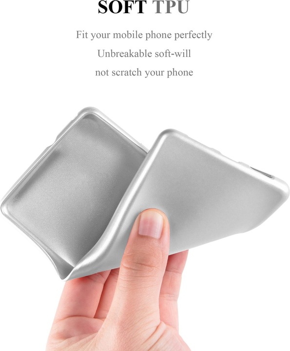 Produktbild Cadorabo TPU Matt Metallic Hülle (Samsung Galaxy A52, Samsung Galaxy A52s 5G, Samsung Galaxy A52 5G)