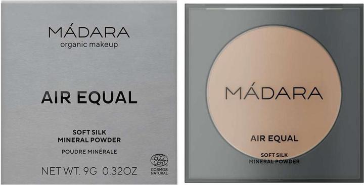 Actual product image Madara MÁDARA Teint Soft Silk Mineral Powder Air Equal 002 Beige / 9 g (02 Beige)