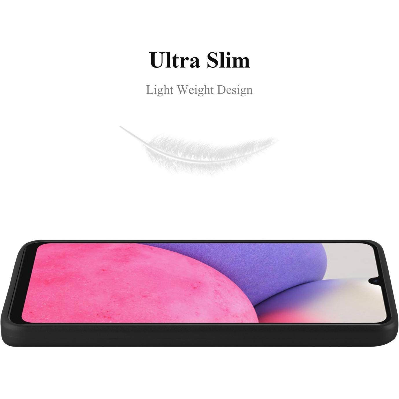 Thumbnail - Cadorabo TPU Matt Metallic Hülle (Samsung Galaxy A33 5G), Smartphone Hülle, Schwarz