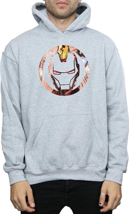 Produktbild Iron Man Montage Symbol Kapuzenpullover (M)