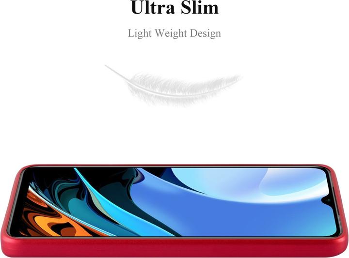 Actual product image Cadorabo TPU Matt Metallic Sleeve (Xiaomi Redmi 9T)