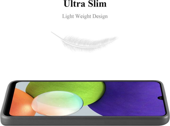 Immagine prodotto Cadorabo Manicotto metallico opaco in TPU (Samsung Galaxy A22, Samsung Galaxy A32, Samsung Galaxy M22)