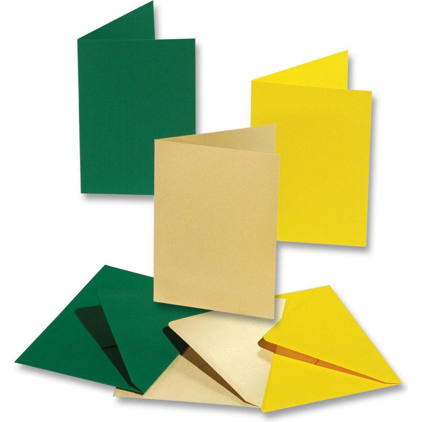 Thumbnail - Folia, Bastelpapier, Doppelkarten rechteckig 220 g/m2 (220 g/m², 5 x)
