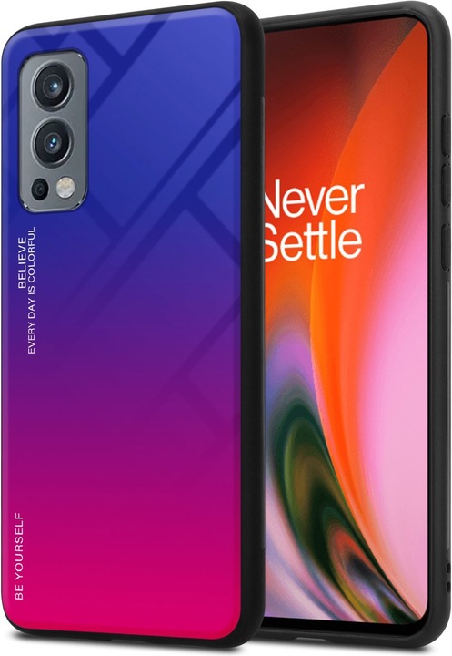 Actual product image Cadorabo TPU 2 colors glass envelope (OnePlus Nord 2 5G)