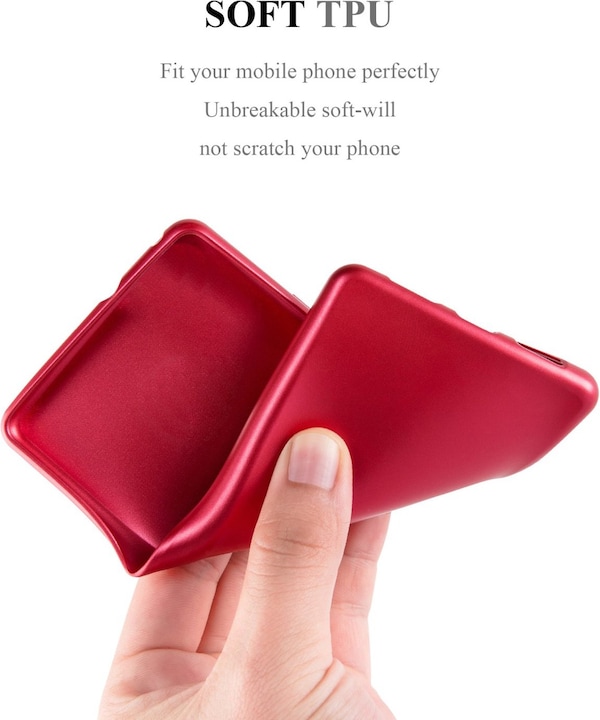 Actual product image Cadorabo TPU Matt Metallic Sleeve (Xiaomi Redmi 10, Xiaomi Redmi Note 11)