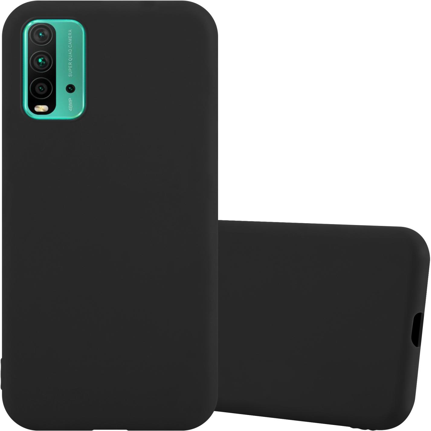 Cadorabo TPU Candy Hülle (Xiaomi Redmi 9T, Xiaomi Poco M3), Smartphone Hülle, Schwarz