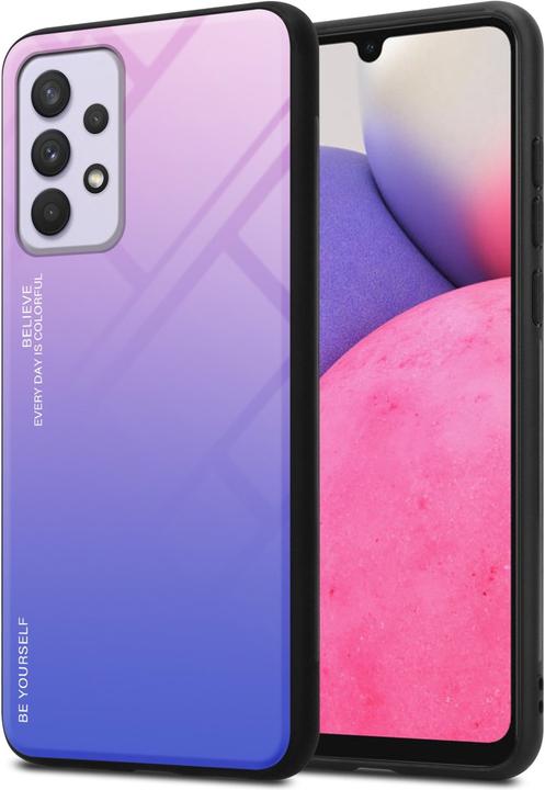 Actual product image Cadorabo TPU 2 colors glass envelope (Samsung Galaxy A33 5G)