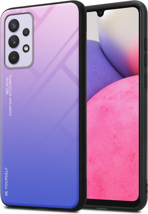 Actual product image Cadorabo TPU 2 colors glass envelope (Samsung Galaxy A33 5G)