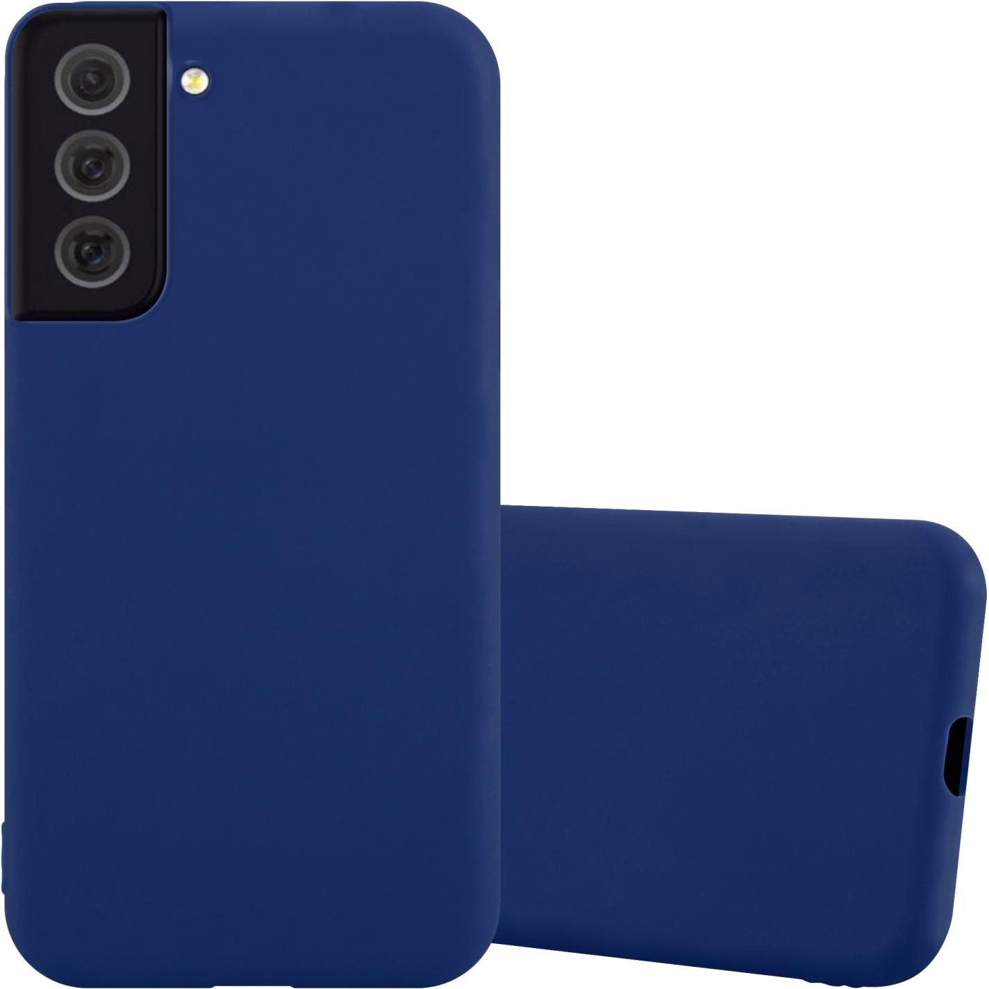 Cadorabo TPU Candy Hülle (Samsung Galaxy S22+), Smartphone Hülle, Blau