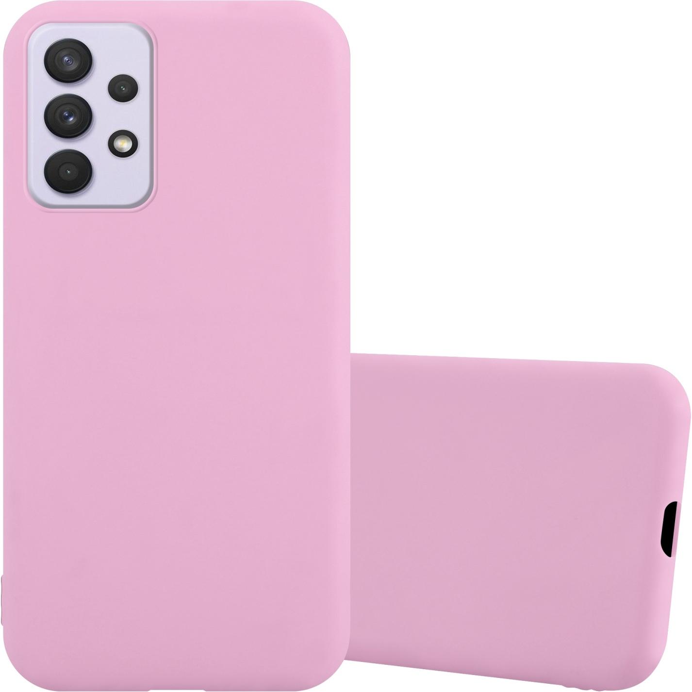 Cadorabo TPU Candy Hülle (Samsung Galaxy A33 5G), Smartphone Hülle, Rosa
