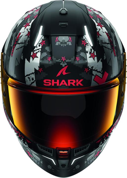 Produktbild Shark Skwal I3 Hellcat Mat Black Chrom Red KUR S - Maat S - Helm (S, 55 - 56 cm)
