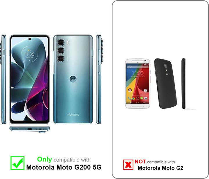 Produktbild Cadorabo Displayschutzglas (3 Stück, Motorola Moto G200 5G)