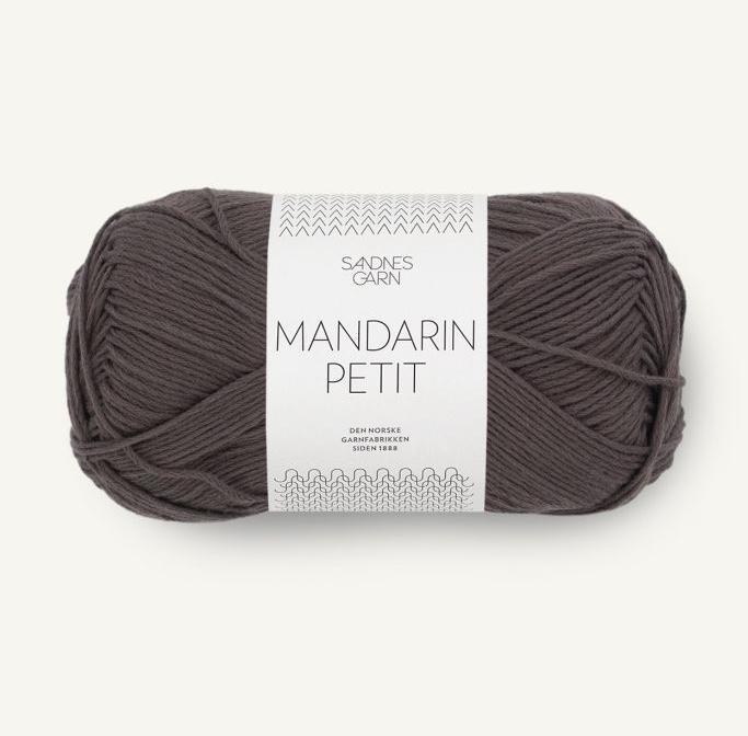 Actual product image Sandnes Garn Mandarin Petit col. 2581 after dark ca. 180 m 50 g (180 m)