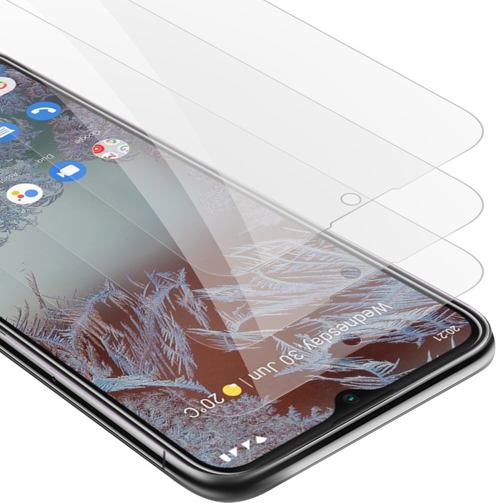 Actual product image Cadorabo Display protection glass (3 Piece, Nokia G20, Nokia G10)