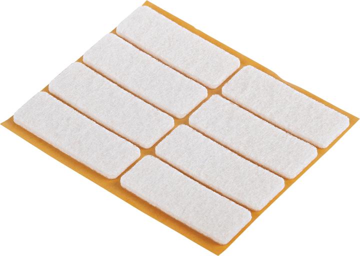 Actual product image Fix-o-moll Felt glides (Felt gliders, 8 pcs.)