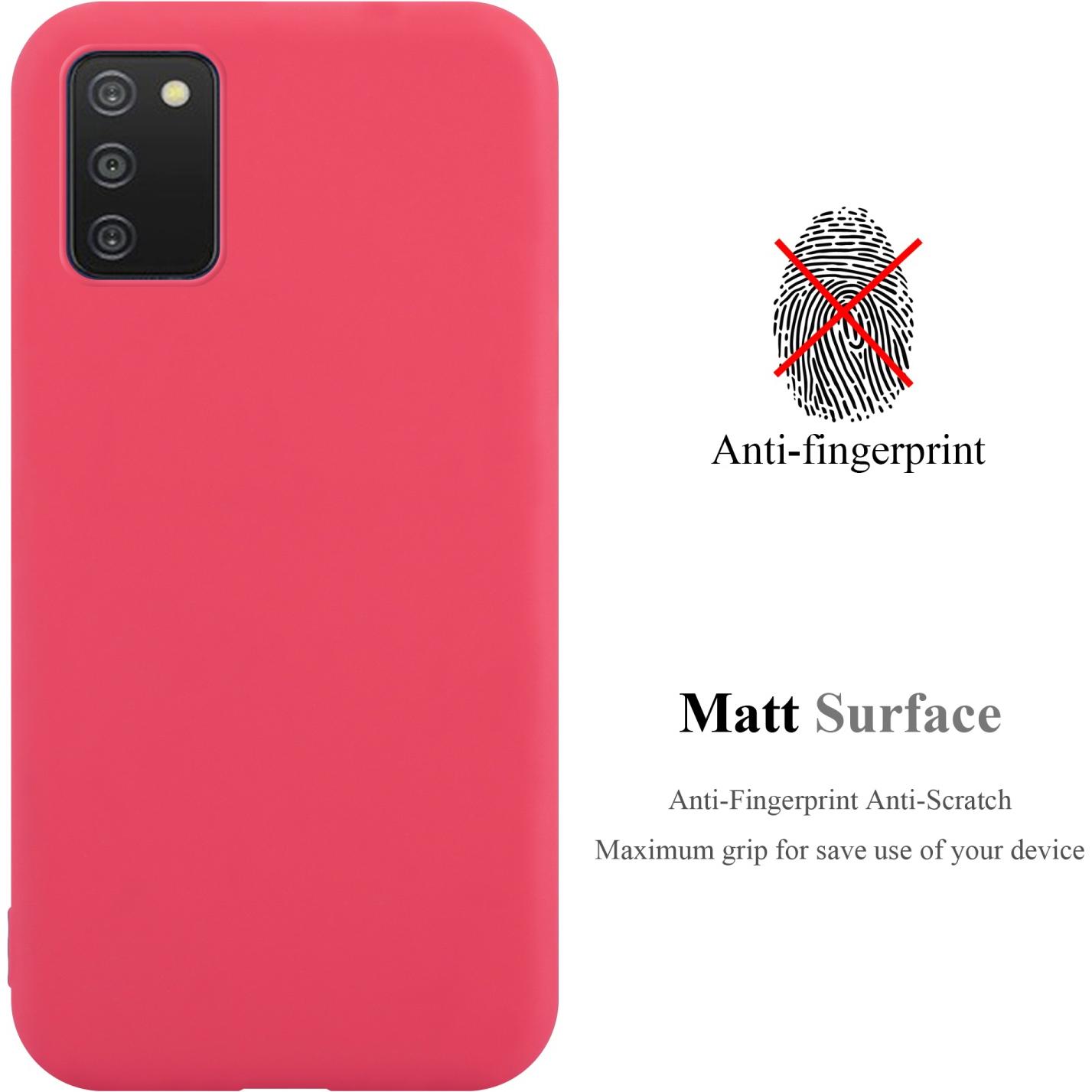 Thumbnail - Cadorabo TPU Candy Hülle (Samsung Galaxy A03s), Smartphone Hülle, Rot