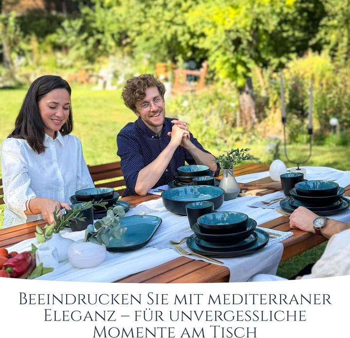 Image du produit Pure Living Service de table Ibiza en grès