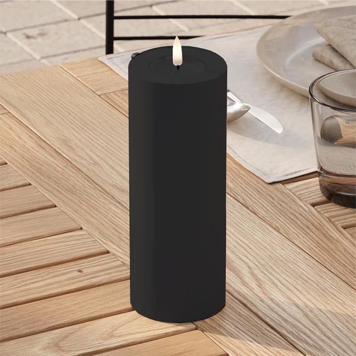 Produktbild Disco Möbel Stumpenkerze Schwarz