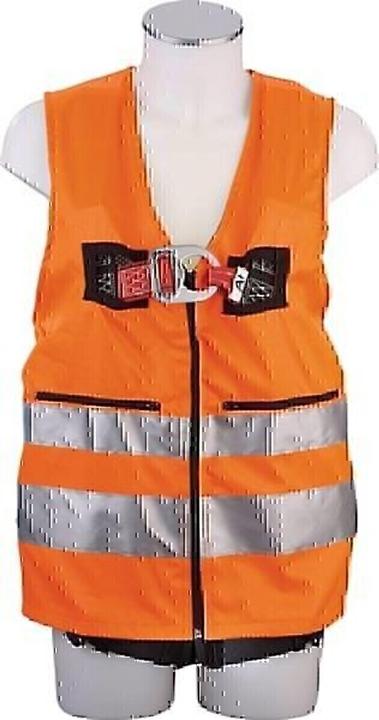 Produktbild MAS Warnweste MAS40 Quick EN361 EN20471 2-Punkt,Weste orange f.Gr.44-54 (44, 46, 48, 50, 52, 54)