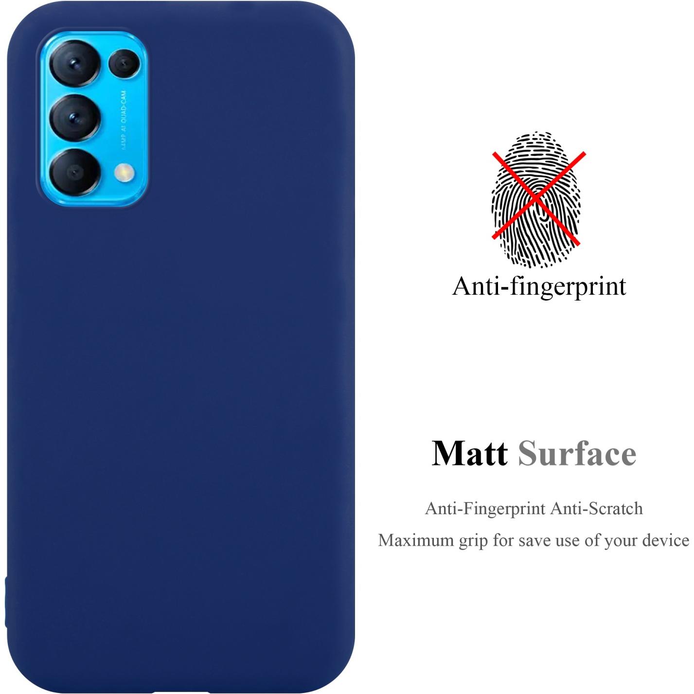 Thumbnail - Cadorabo TPU Candy Hülle (Oppo Find X3 Lite), Smartphone Hülle, Blau
