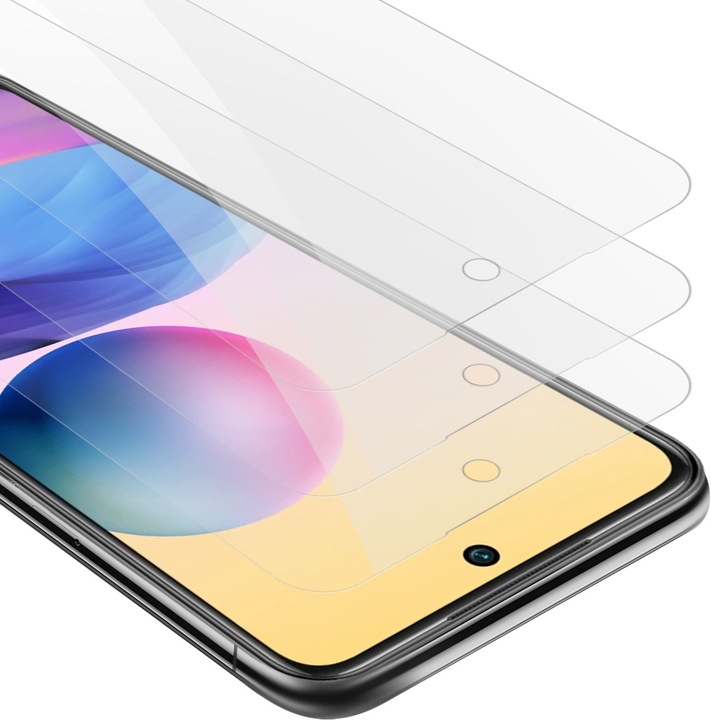 Productafbeelding Cadorabo Glas ter bescherming van het scherm (3 Stuk, Xiaomi Poco M3 Pro 5G, Xiaomi Redmi Note 10 5G)