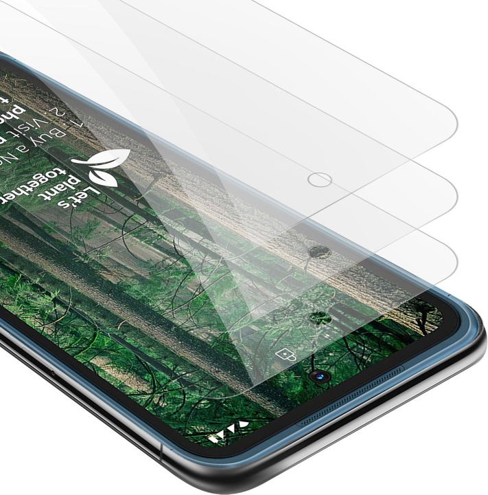 Actual product image Cadorabo Display protection glass (3 Piece, Nokia XR20)