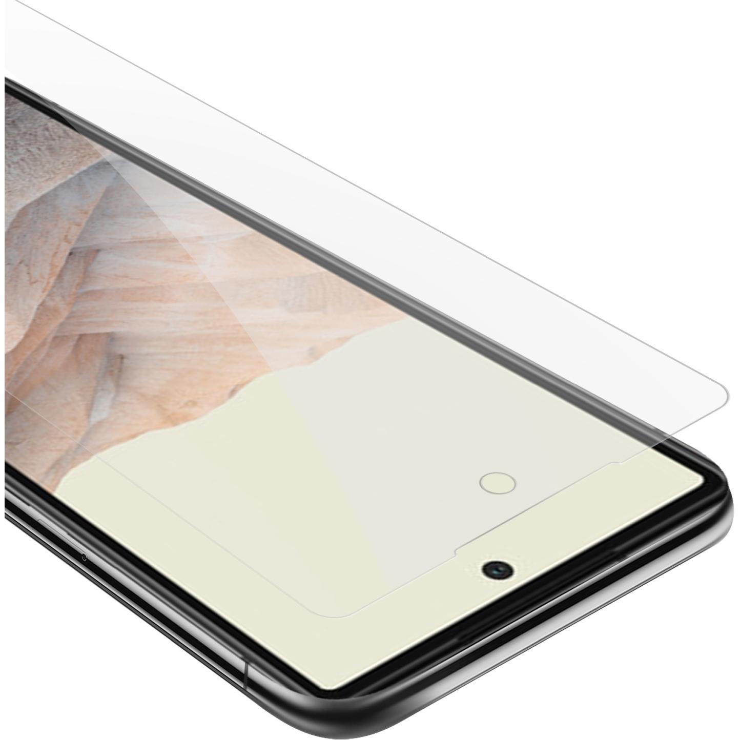 Cadorabo Tempered Schutzglas (1 Stück, Google Pixel 6), Smartphone Schutzfolie, Transparent