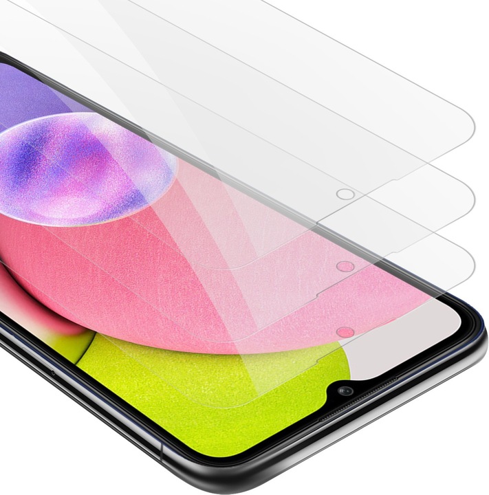 Productafbeelding Cadorabo Glas ter bescherming van het scherm (3 Stuk, Samsung Galaxy A03s)
