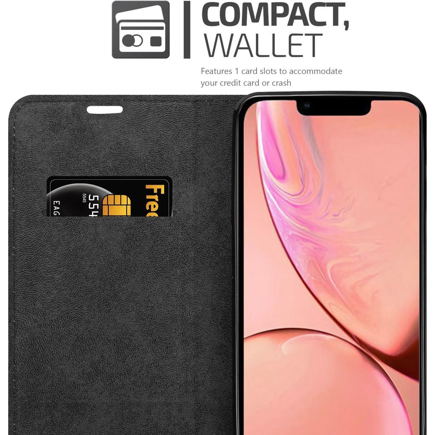 Thumbnail - Cadorabo Book Invis. Magnet Hülle (Apple iPhone 13 Pro), Smartphone Hülle, Rot