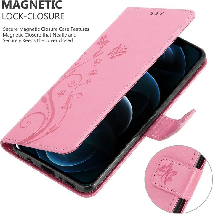 Actual product image Cadorabo Flower Book cover (Apple iPhone 13)