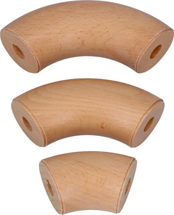 OK-Line Handlaufbogen Nussbaum, Ø 42mm (Lacquered wood)
