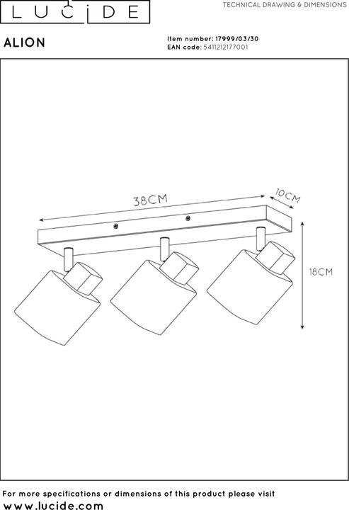 Produktbild Lucide Alion (E14)