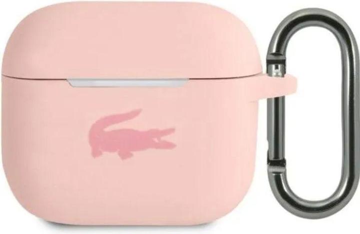 Actual product image Lacoste Airpods 3 Liquid Silicone Glossy Printing Logo Case (Headphone bag)